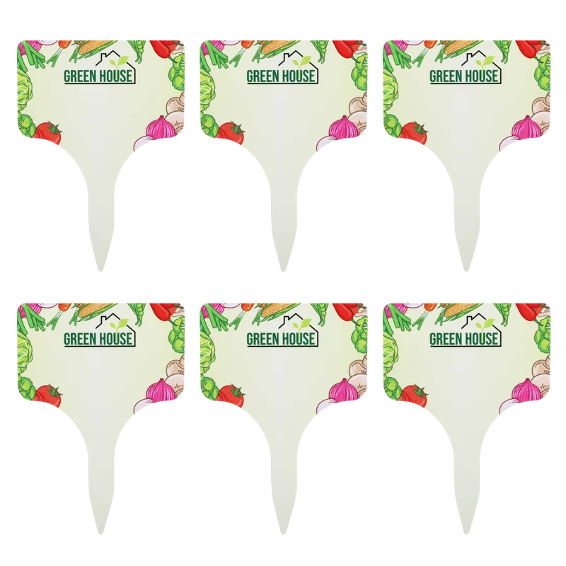 Evergreen 6 Pc. Garden Stake Set