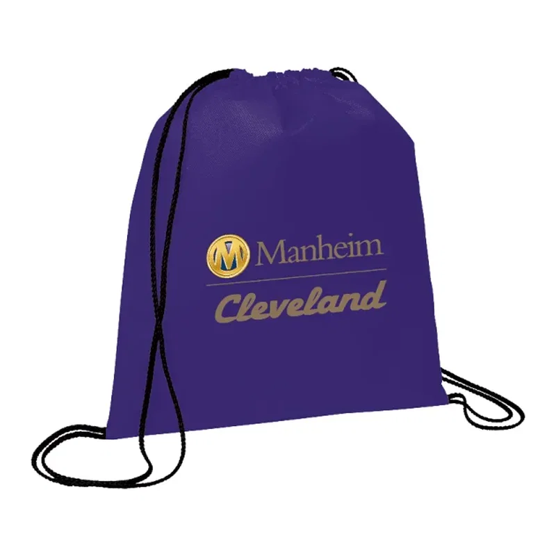 Evergreen Non-Woven Drawstring Bag — view 12
