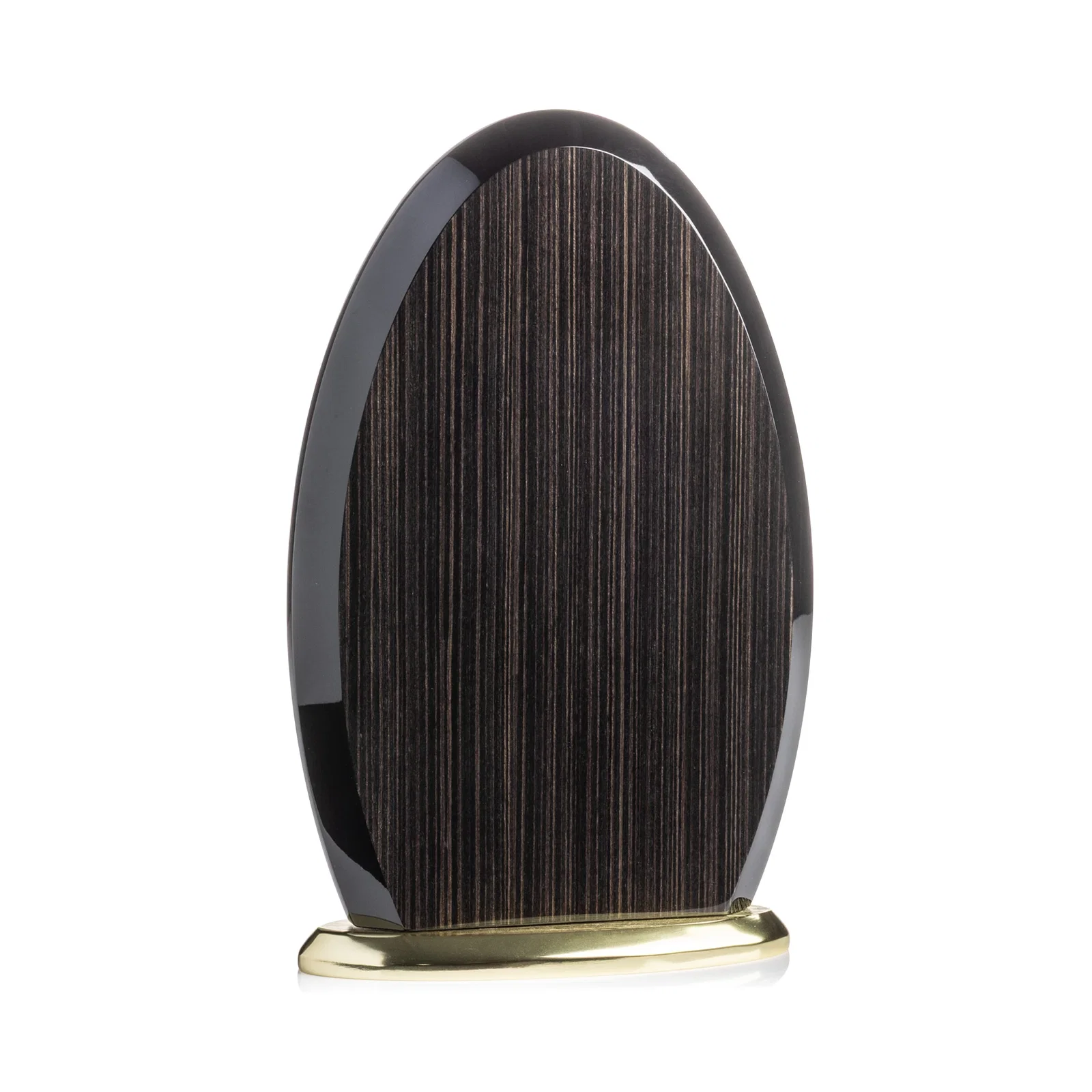 Personalized Freestanding Slatewood Composite Arch Award on Aluminum Base for team milestone celebrations