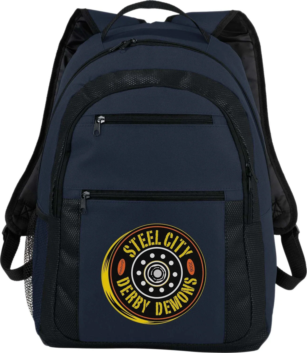 Personalized Executive Computer Backpack - Fits 15" Laptop — view 16