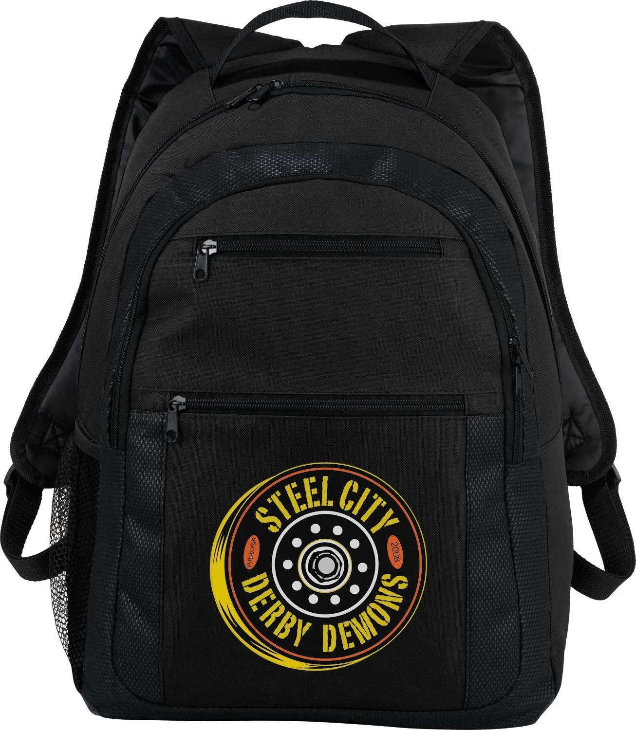 Personalized Executive Computer Backpack - Fits 15" Laptop — view 9