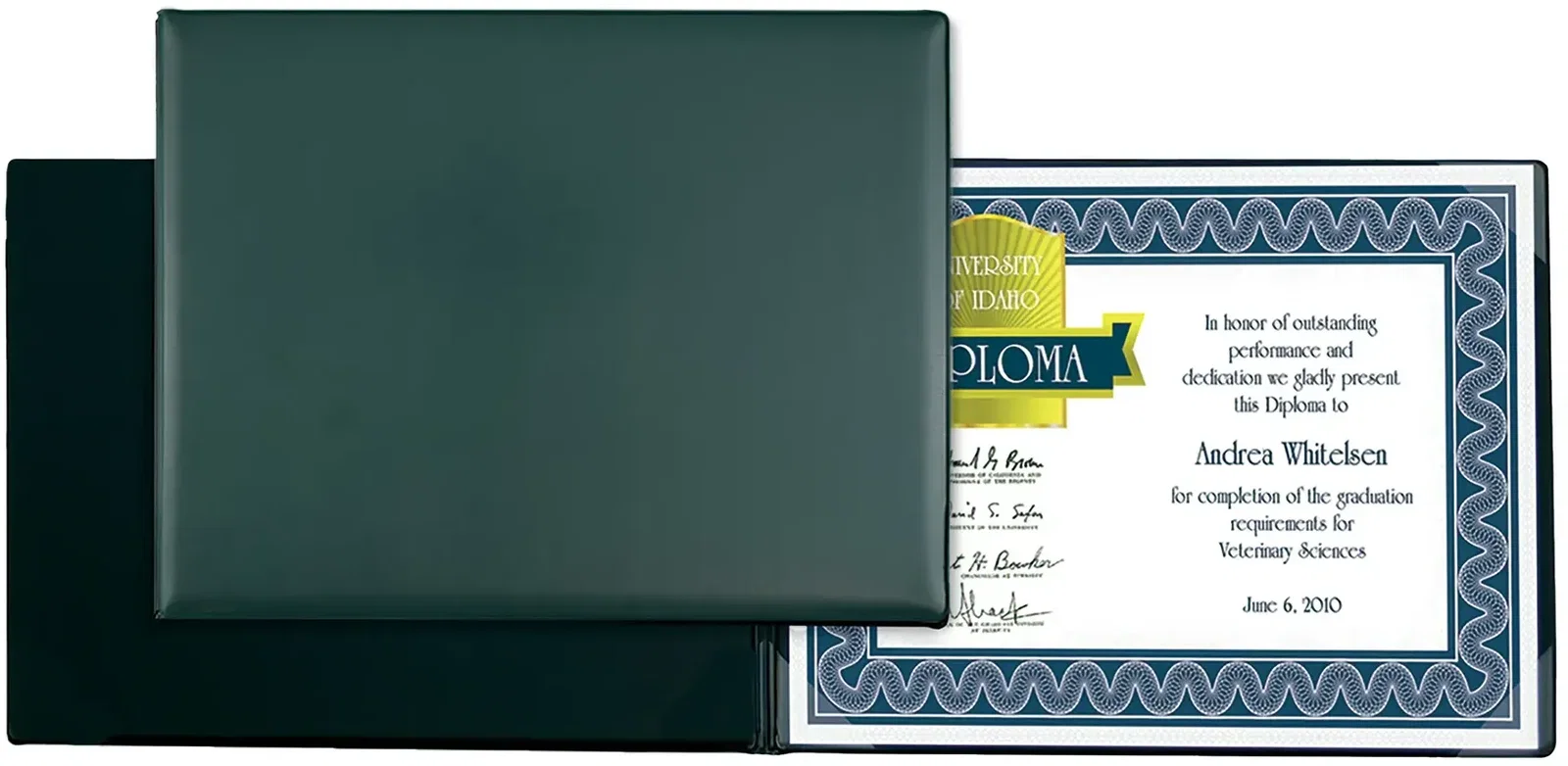 Branded Executive Certificate Holder - 4 Corners — view 6
