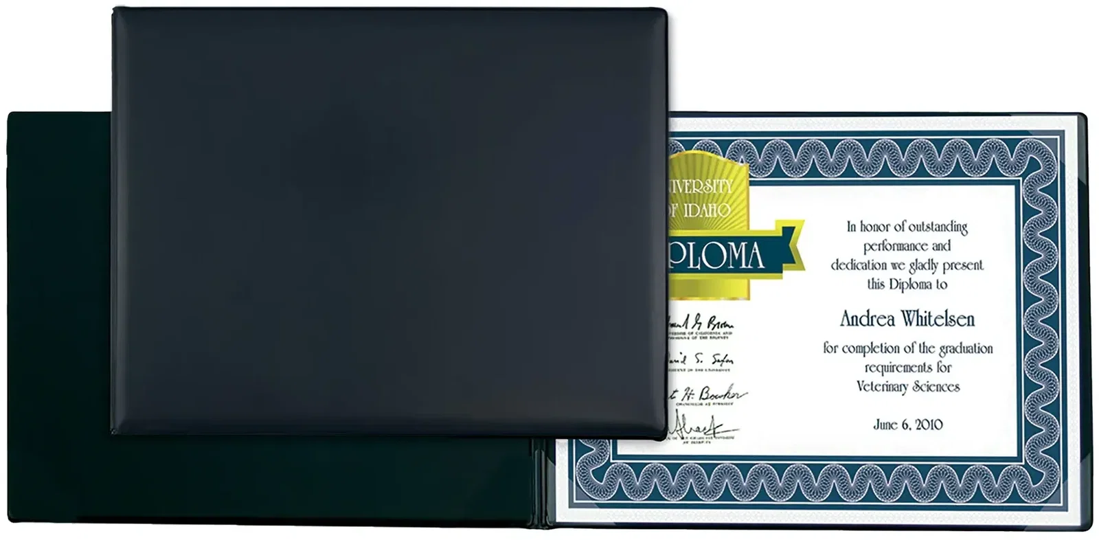 Branded Executive Certificate Holder - 4 Corners — view 8