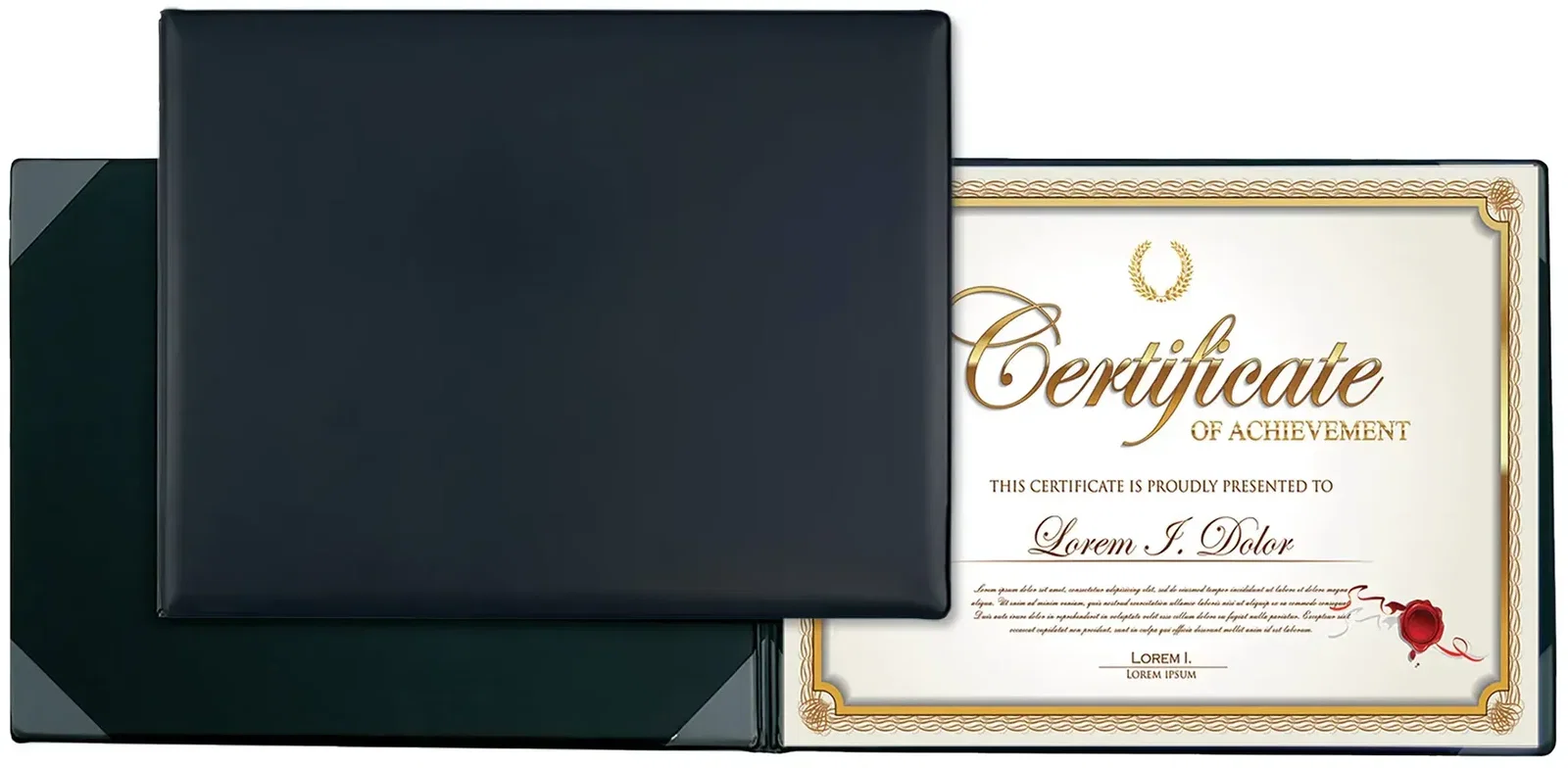 Custom 8-Corner Executive Certificate Holders — view 2