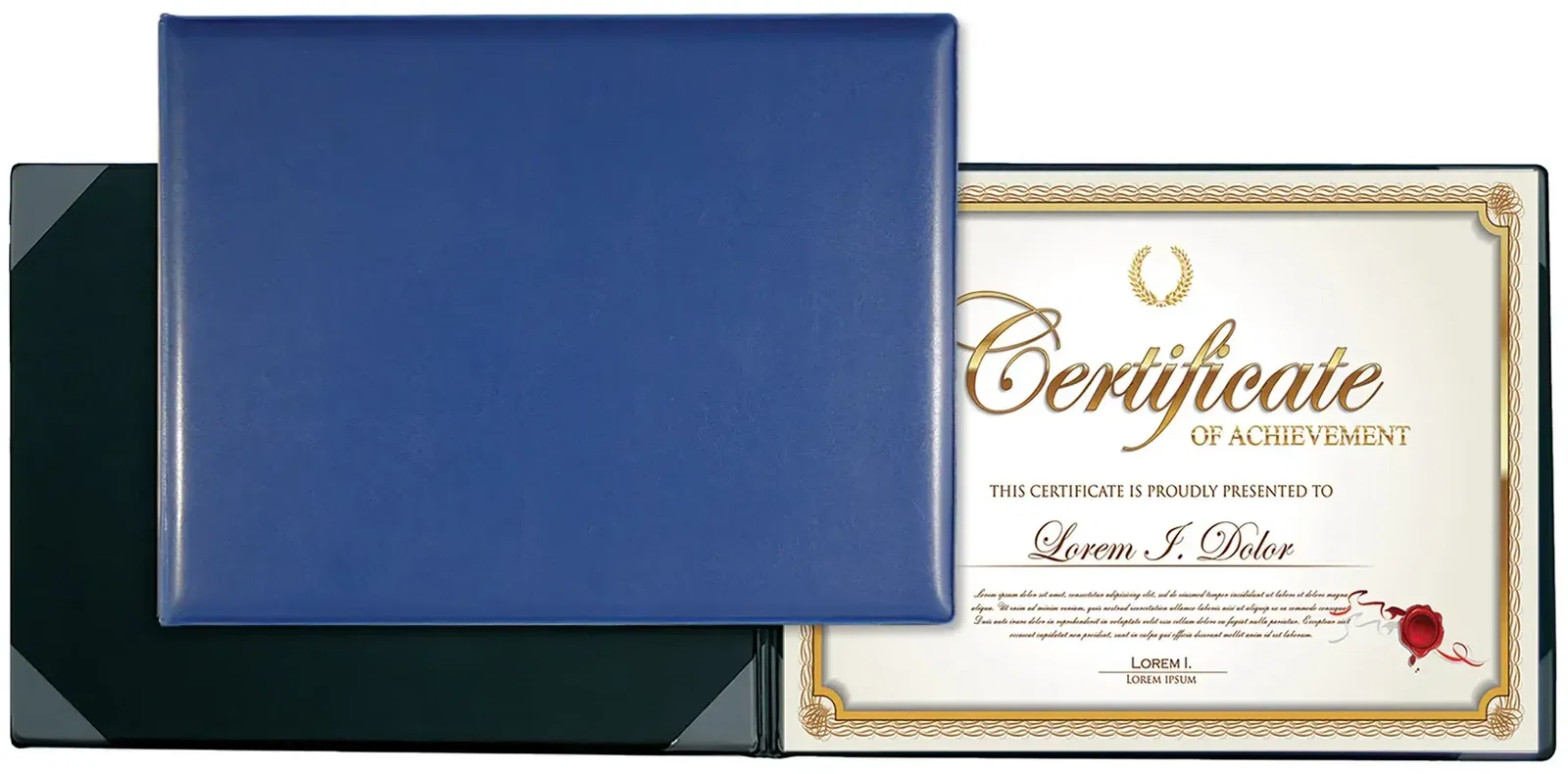 Custom 8-Corner Executive Certificate Holders — view 3