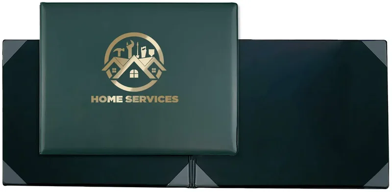 Custom 8-Corner Executive Certificate Holders — view 8