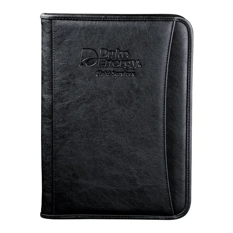 xecutive DuraHyde Zippered Padfolio with FSC® Mix Paper — view 1