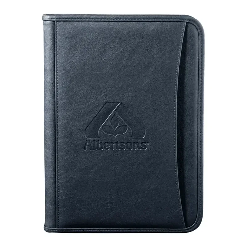 xecutive DuraHyde Zippered Padfolio with FSC® Mix Paper — view 3