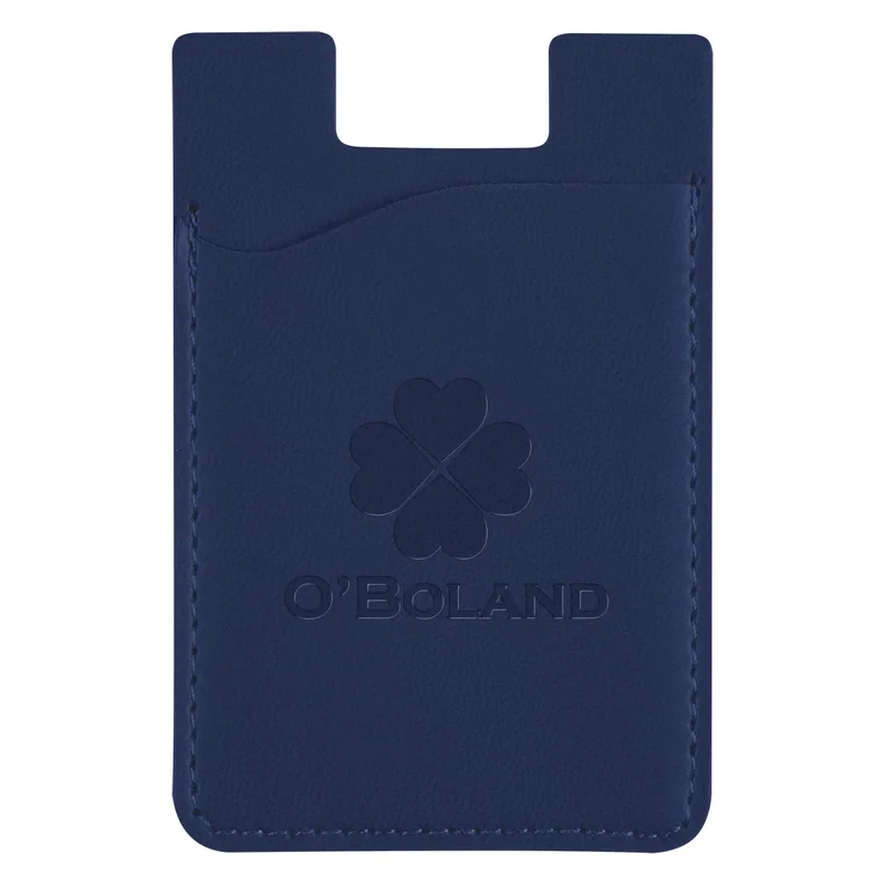 Card slot opening along the top edge of the pocket