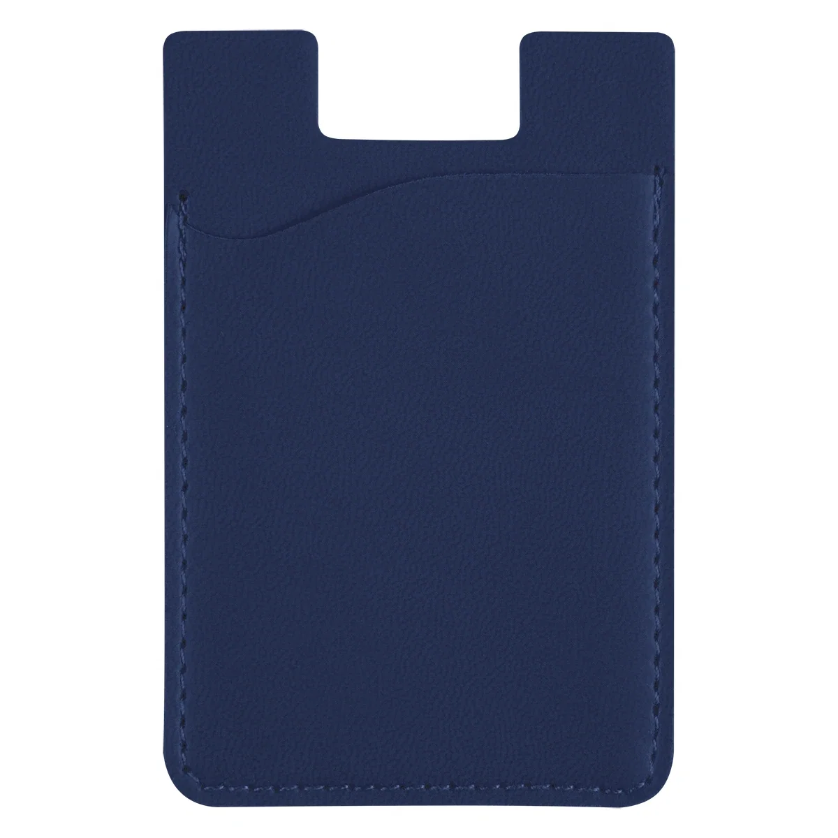 Angled shot showing how thin the wallet sits