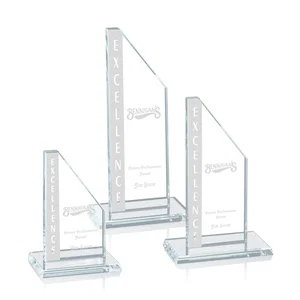 Starfire Crystal Executive Tower With a Clipped Corner