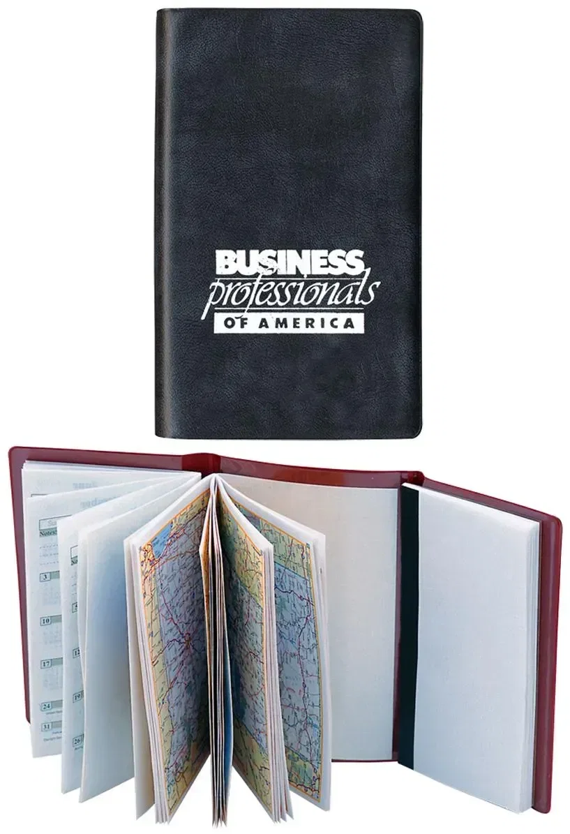 Custom Tri-Fold Pocket Planner Combo — view 2