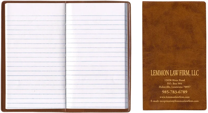 Custom Branded Executive Tally Book — view 12