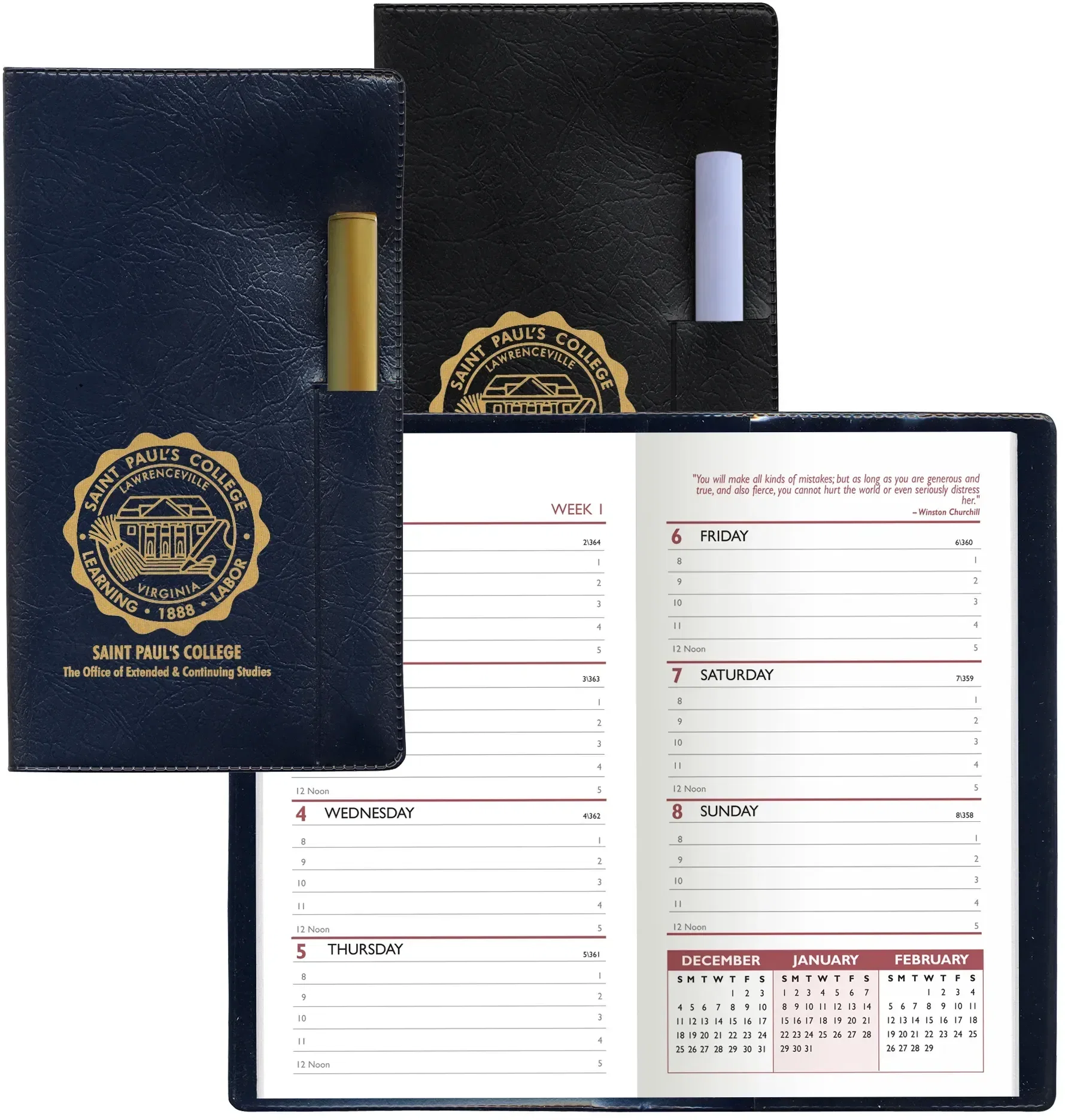Branded Pocket Planner Set — view 2
