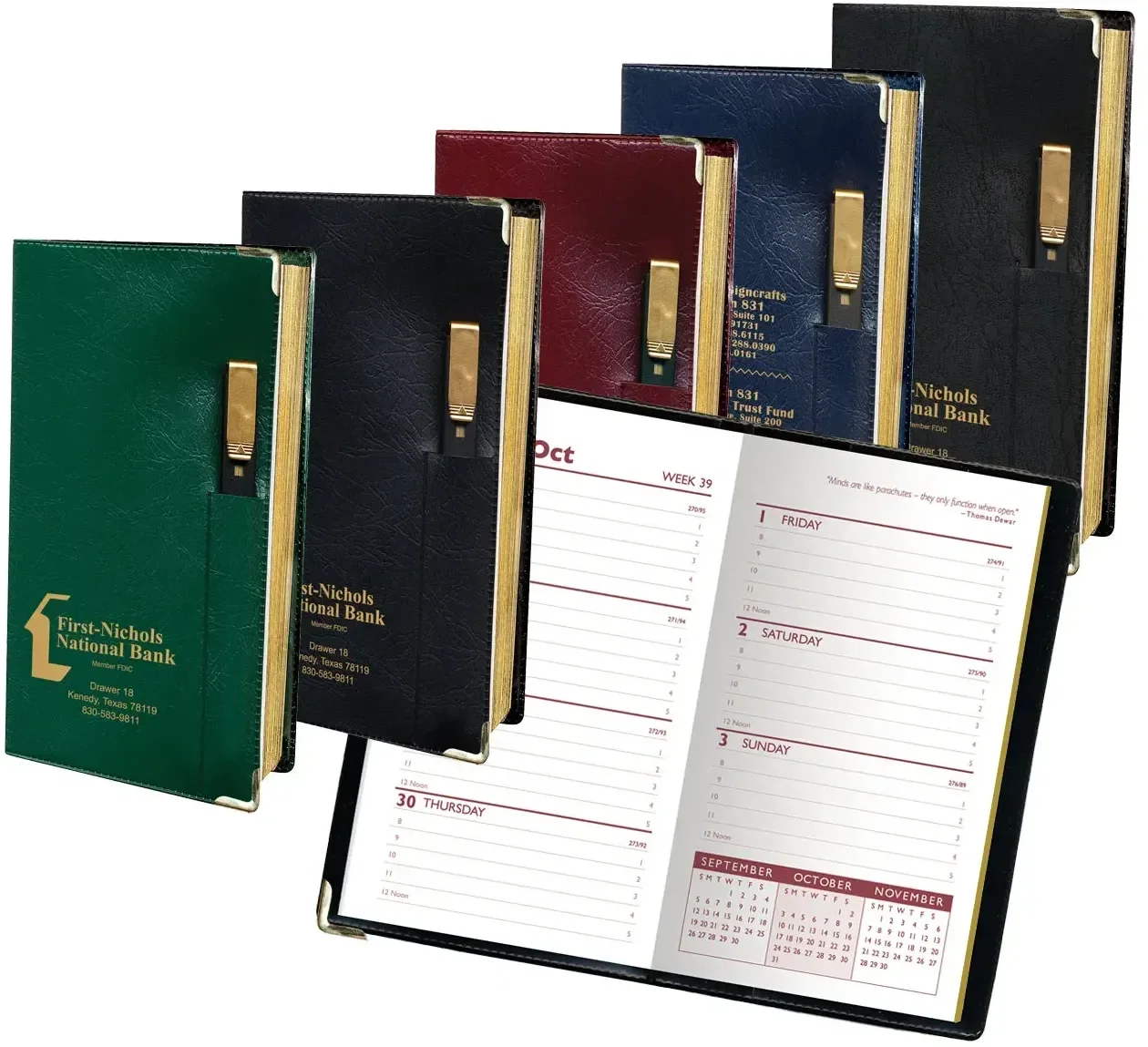 Personalized Executive Pocket Planner