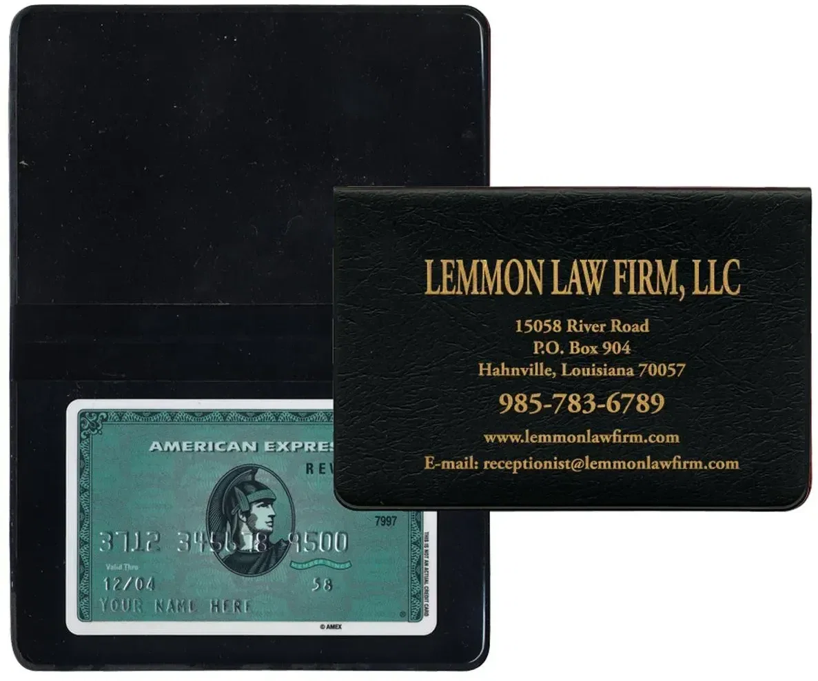 Custom Personalized Executive Card Cases — view 2