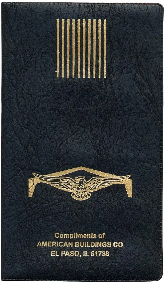 Personalized Vinyl Monthly Pocket Planner — view 3