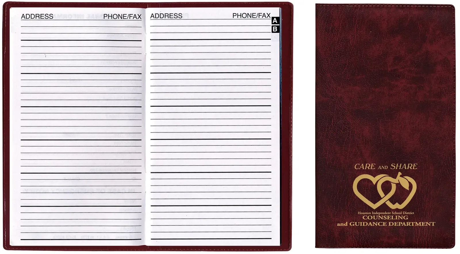 Personalized Executive Vinyl Telephone & Address Book — view 4