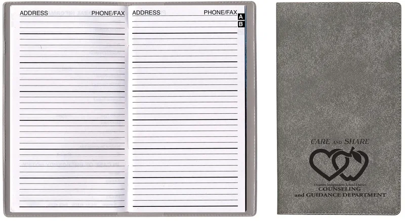 Personalized Executive Vinyl Telephone & Address Book — view 5