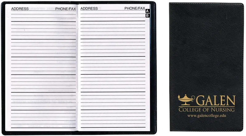 Personalized Executive Vinyl Telephone & Address Book — view 6