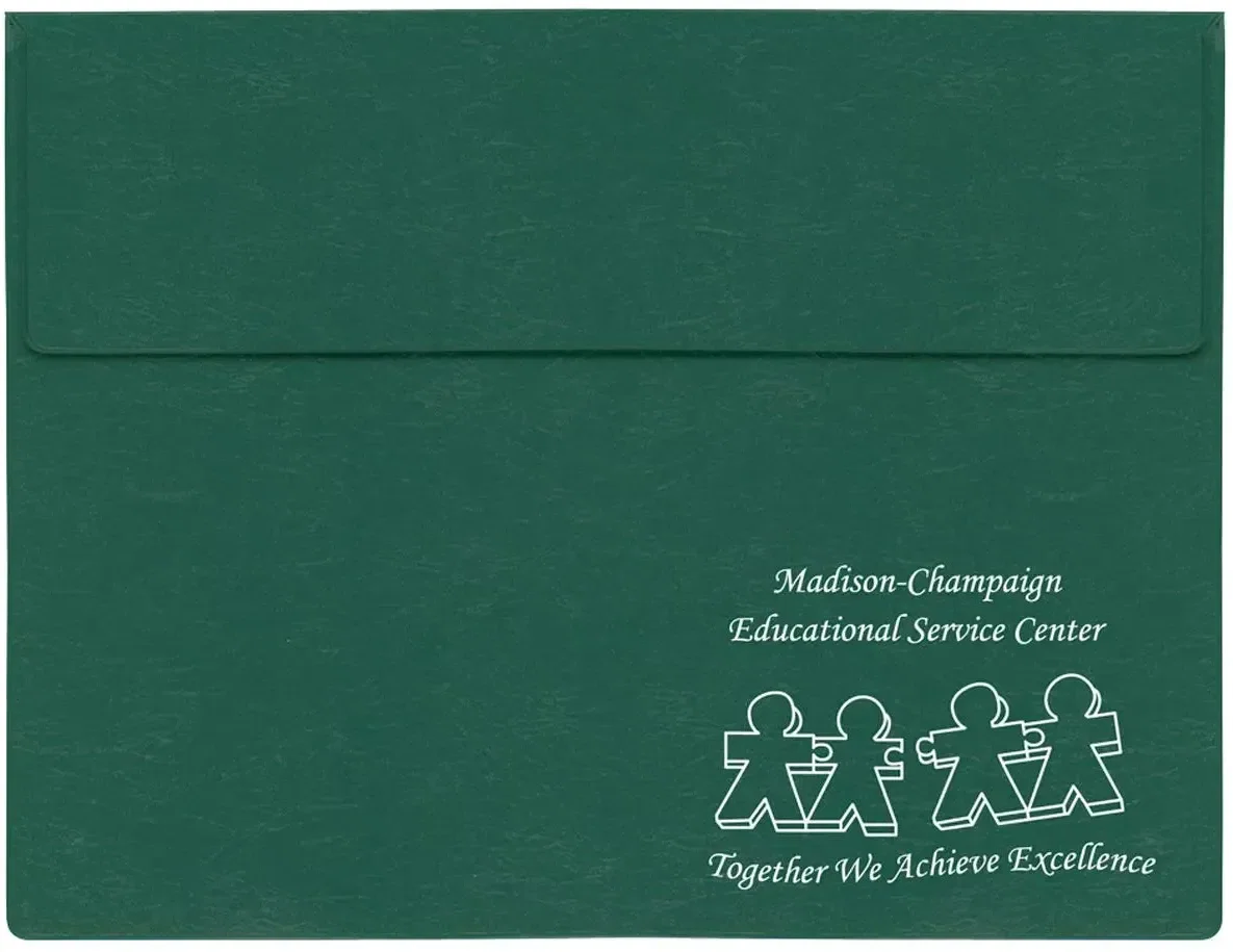 Personalized Executive Vinyl Underarm Portfolio — view 2
