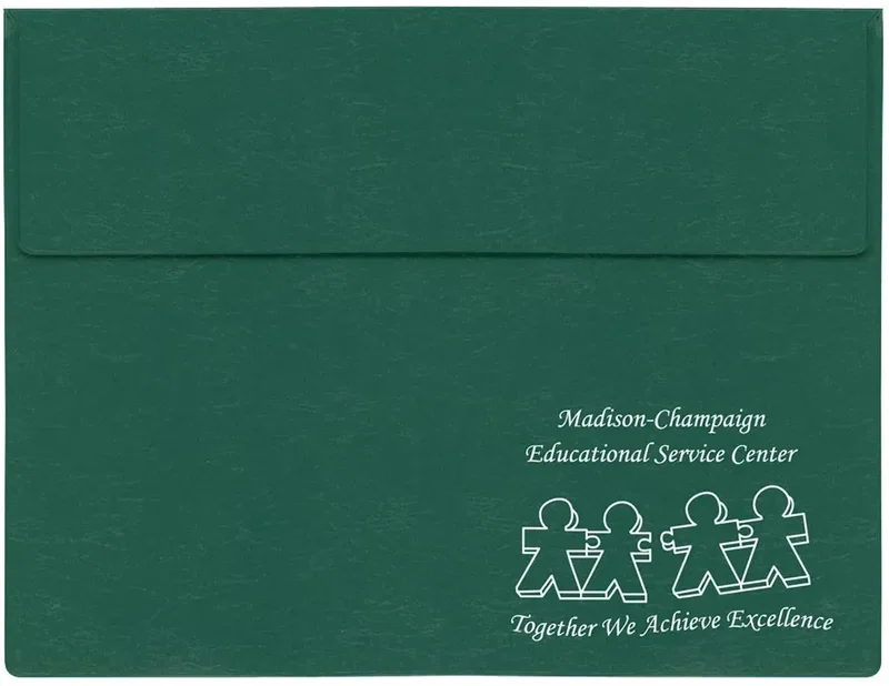 Personalized Executive Vinyl Underarm Portfolio — view 2