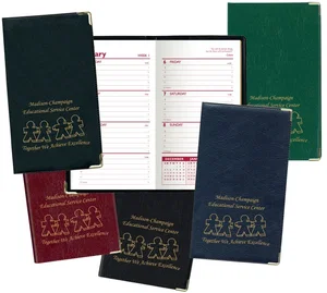 Personalized Executive Vinyl Weekly Planner