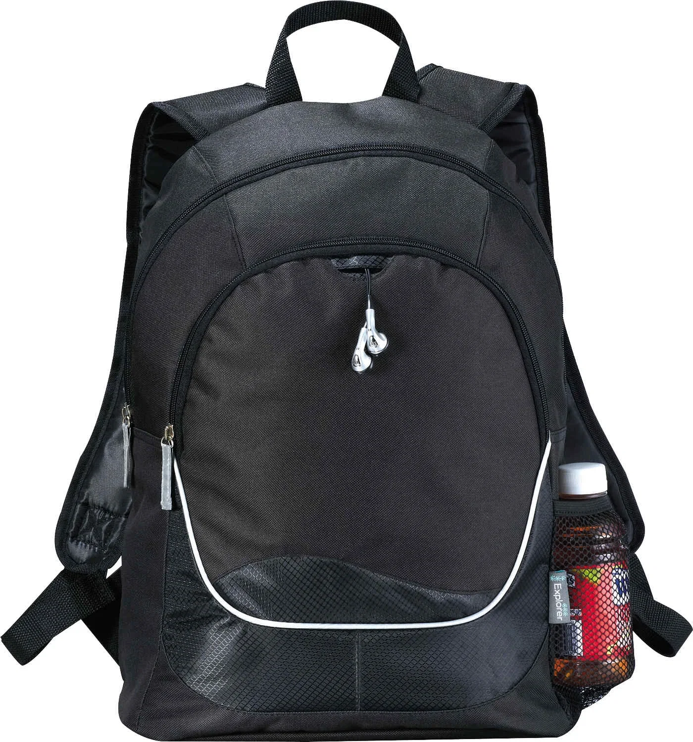 Custom Explorer Backpack with Earbud Port — view 9