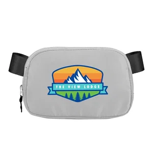 Explorer Oxford Belt Bag, 7.25" x 5.25" with Hidden Pocket, Full-Color Imprint