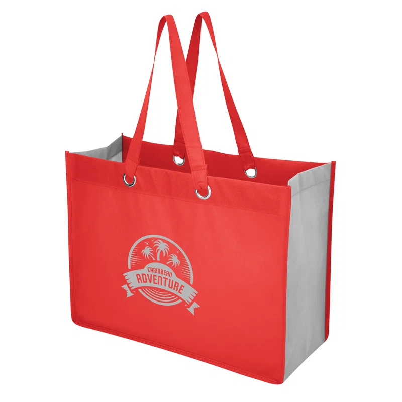 Expo Recycled Non-Woven Shopper Tote Bag — view 10