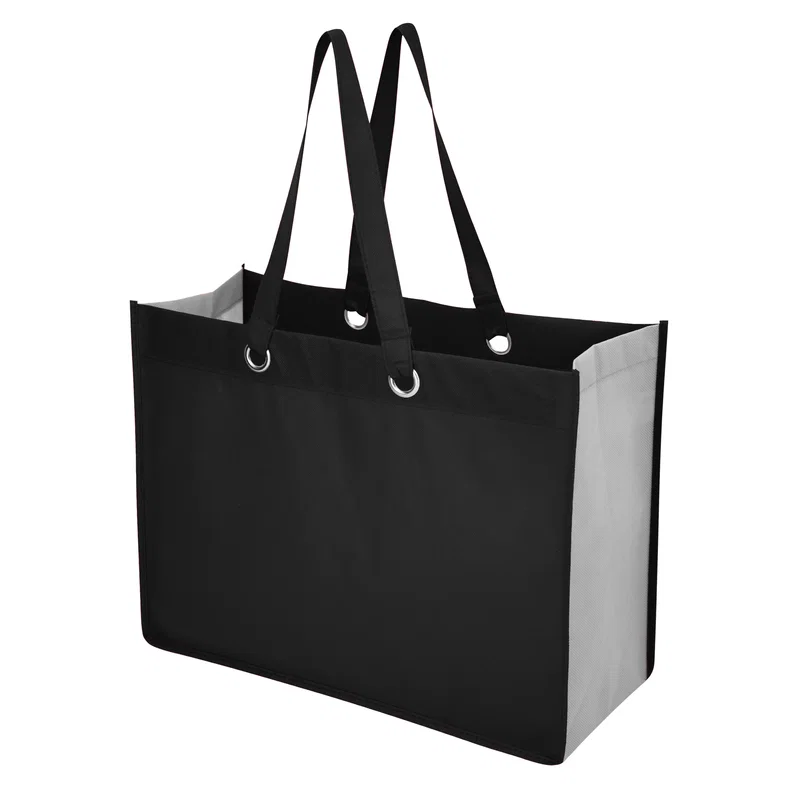 Expo Recycled Non-Woven Shopper Tote Bag — view 5