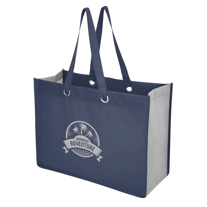 Expo Recycled Non-Woven Shopper Tote Bag — view 7