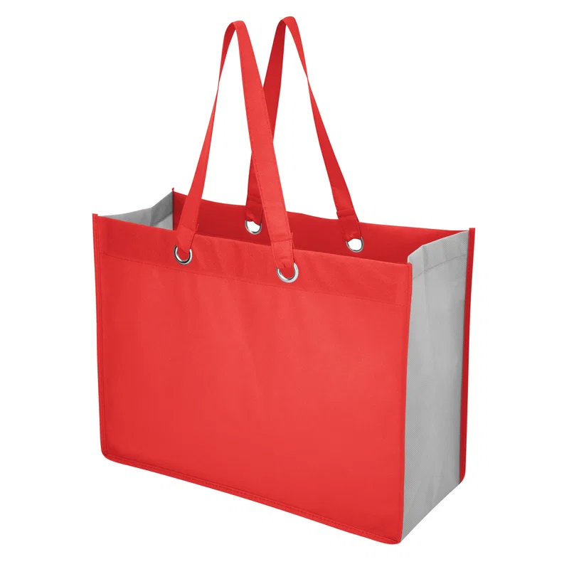 Expo Recycled Non-Woven Shopper Tote Bag — view 8
