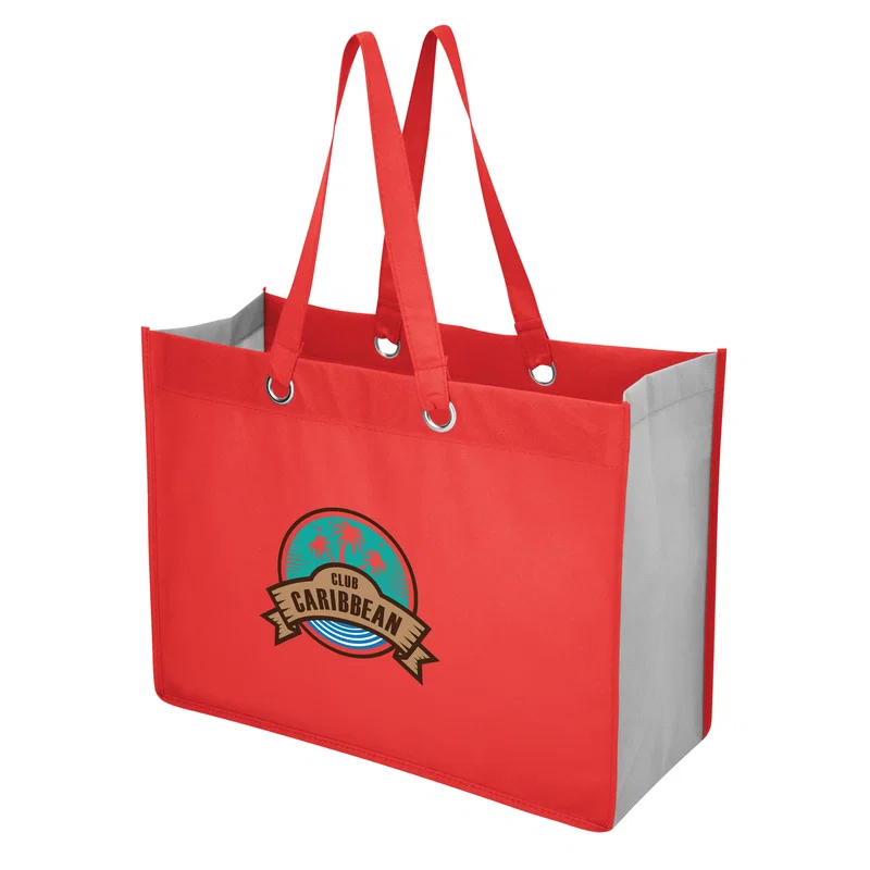 Expo Recycled Non-Woven Shopper Tote Bag — view 9