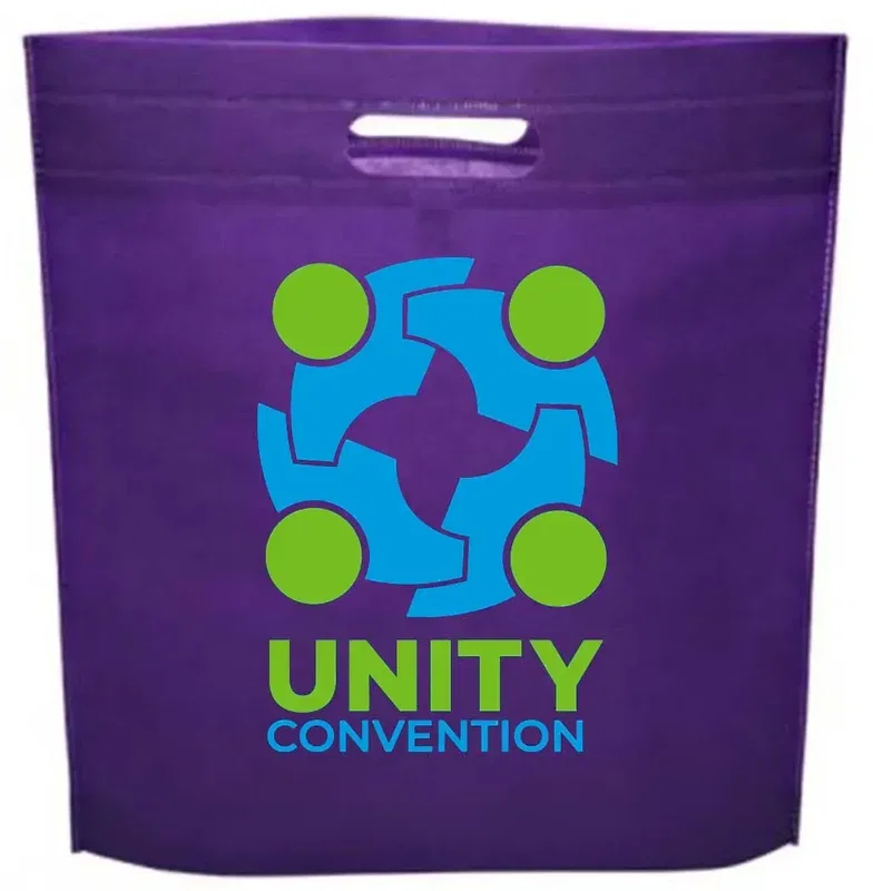 Custom Non-Woven Tote Bags - 2 Color Imprint — view 5