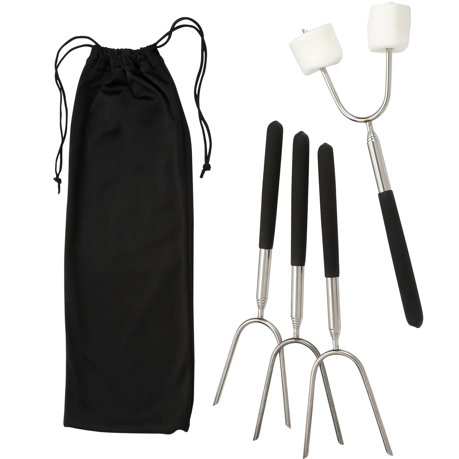 Custom Branded Roasting Sticks with Carrying Case - Extendable 34" — view 7
