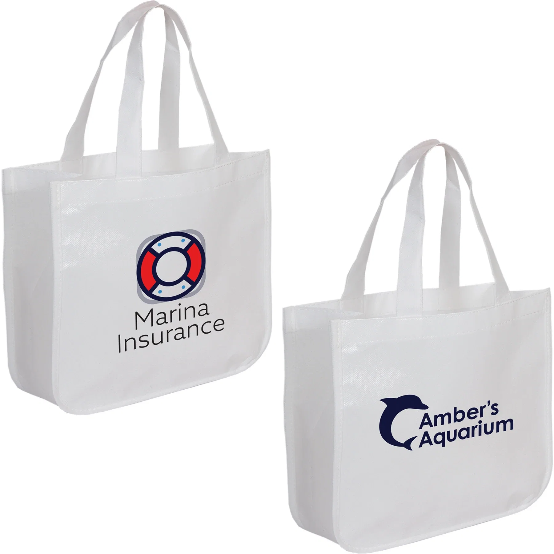 Extra Large Laminated Shopping Tote Bag — view 3