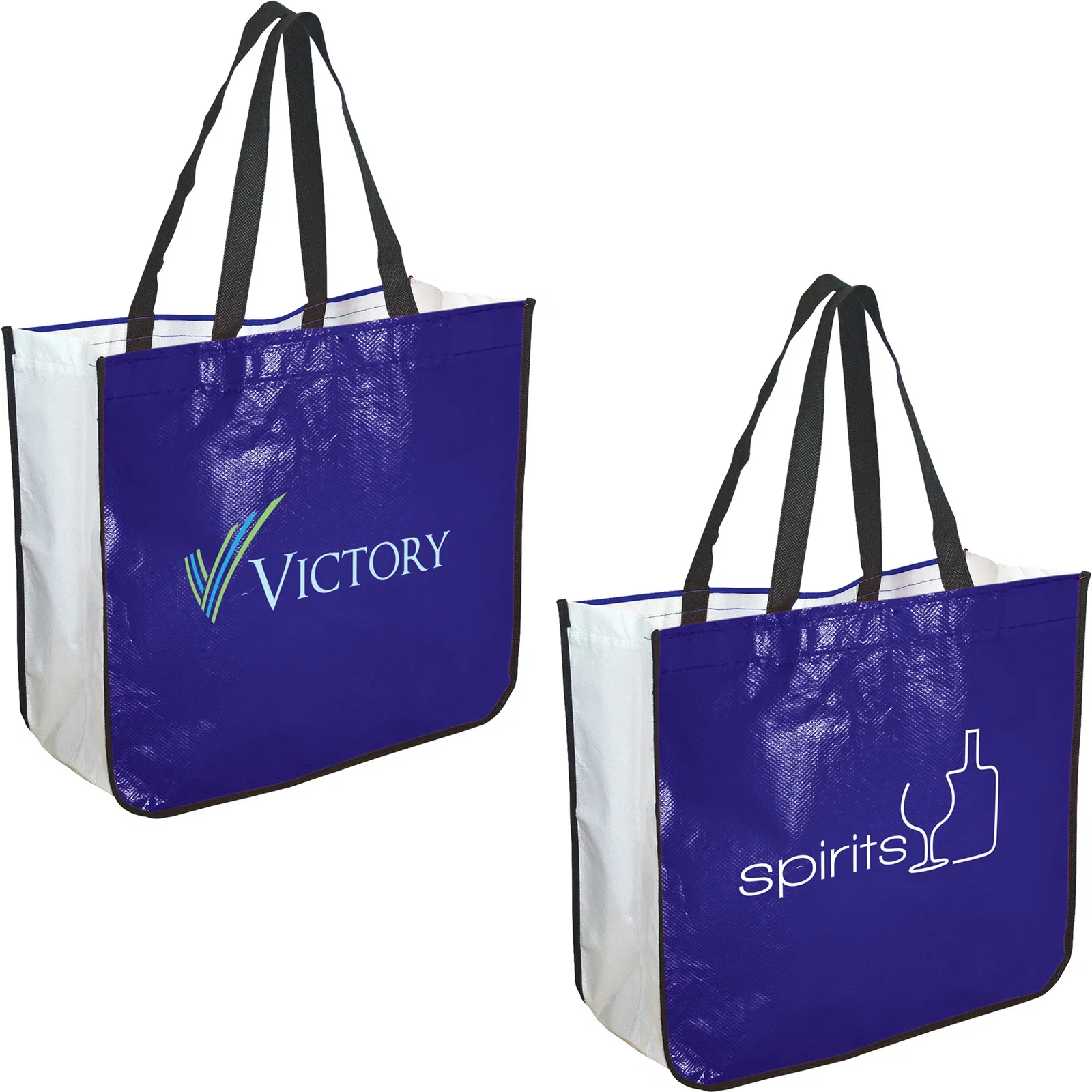 Extra Large Laminated Shopping Tote Bag — view 5