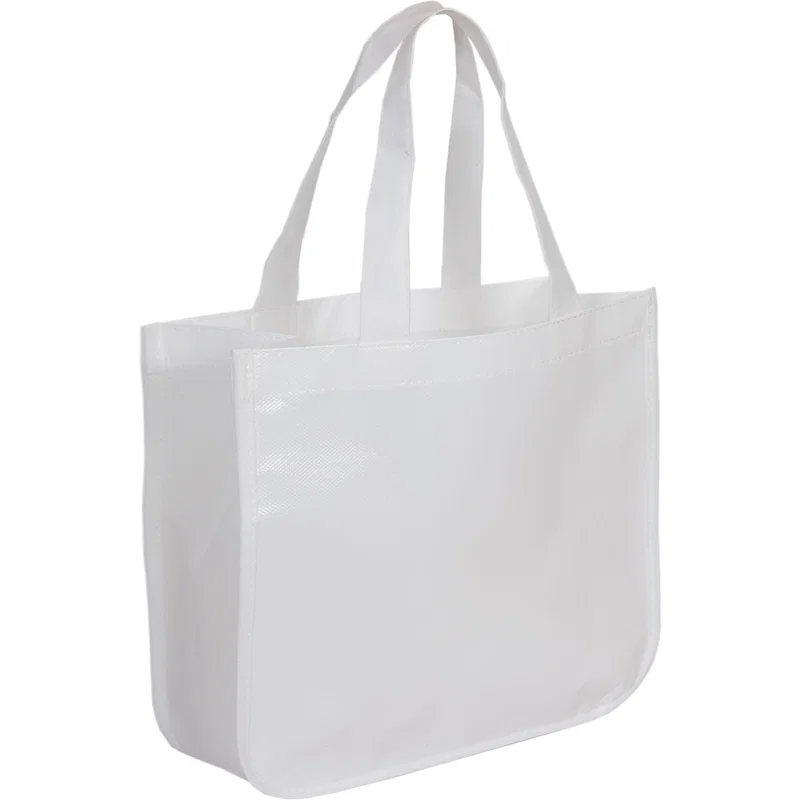 Extra Large Laminated Shopping Tote Bag — view 9