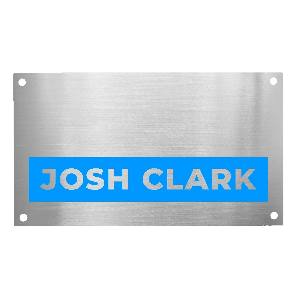 Metal Plates & Signage: 30-40 sq. in. — view 2