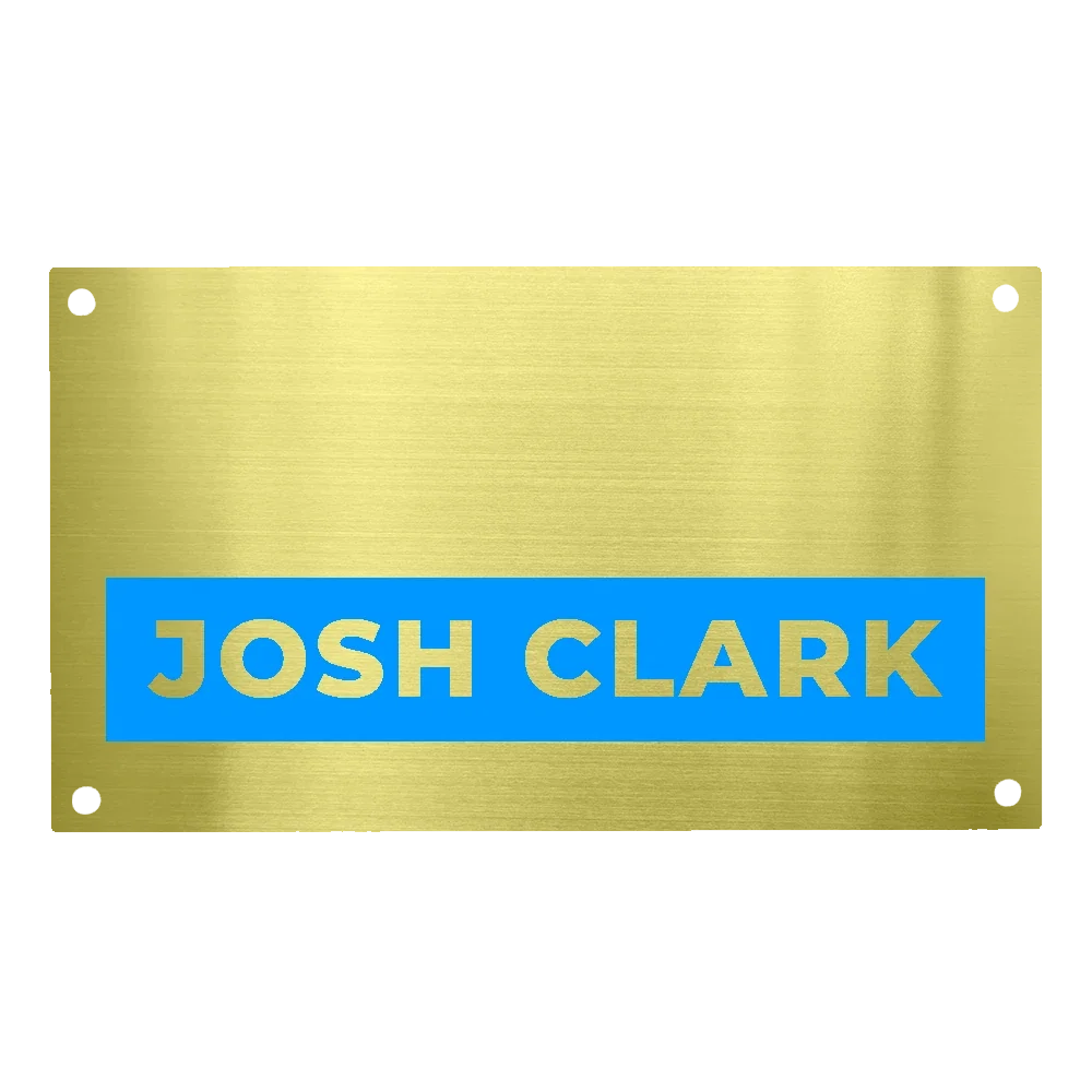 Metal Plates & Signage: 30-40 sq. in. — view 3