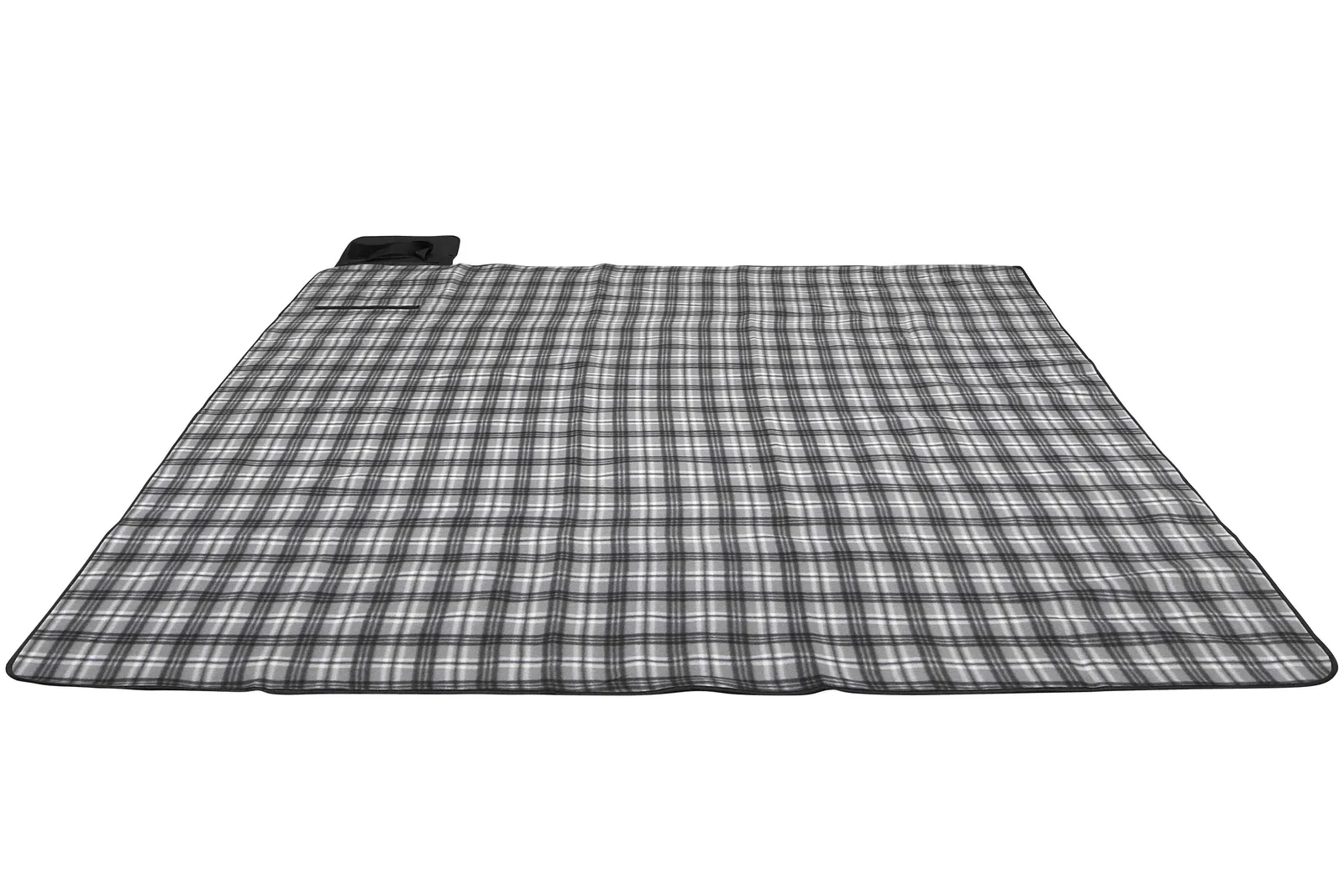 Custom Extra Large Plaid Picnic Blanket - 70" x 80" — view 10