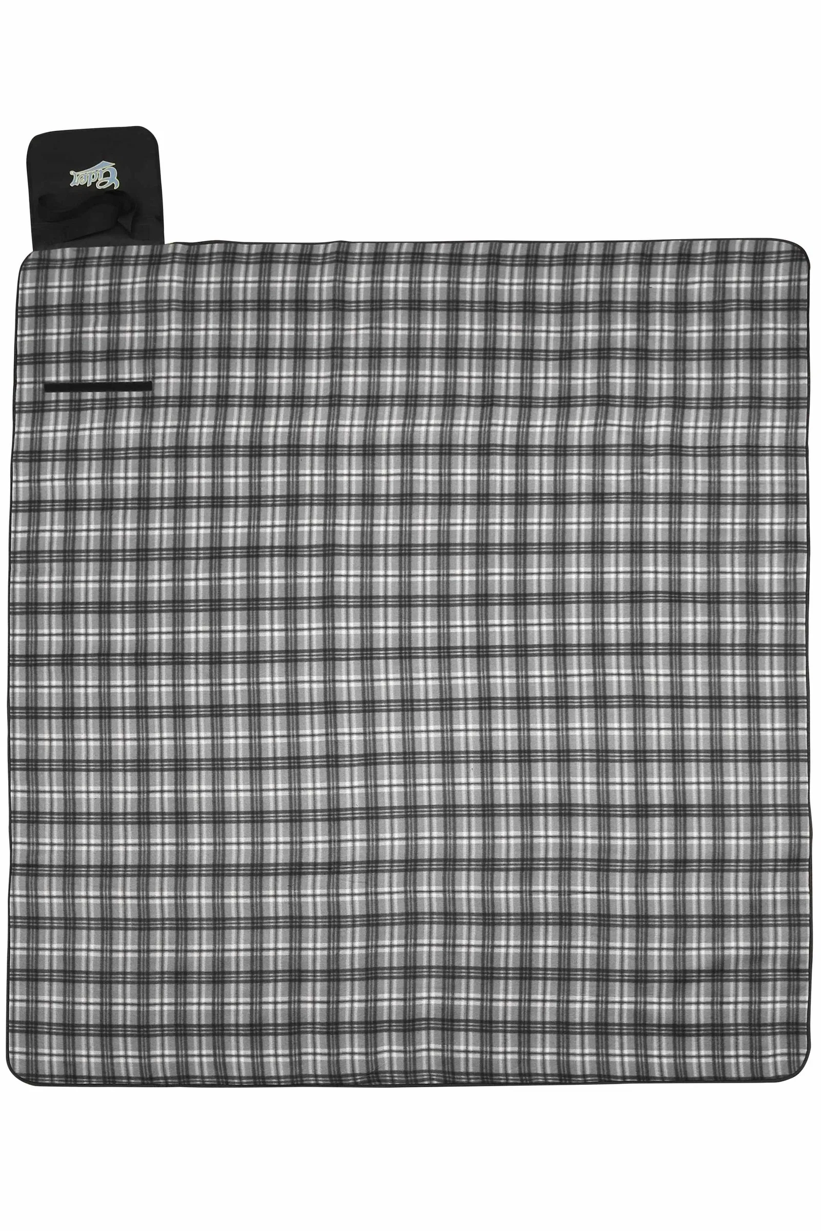 Custom Extra Large Plaid Picnic Blanket - 70" x 80" — view 11