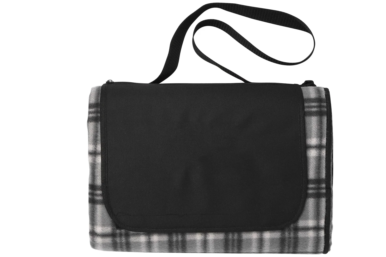 Custom Extra Large Plaid Picnic Blanket - 70" x 80" — view 12