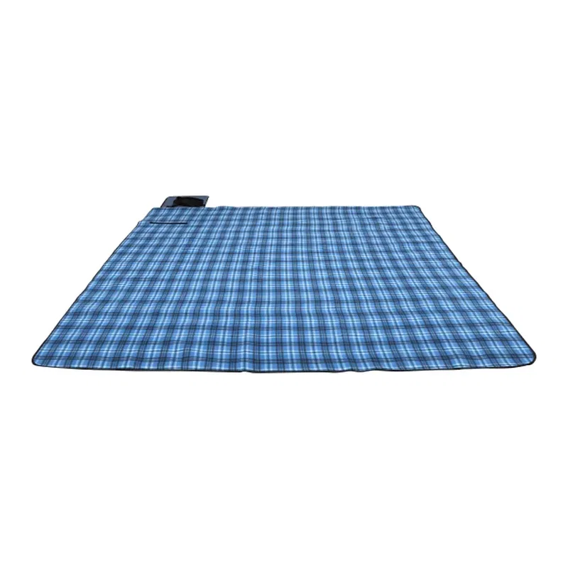 Custom Extra Large Plaid Picnic Blanket - 70" x 80" — view 8