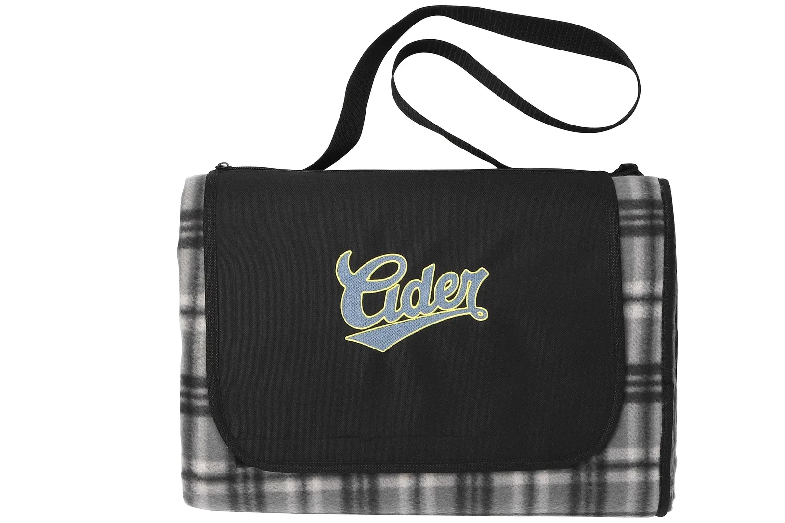 Custom Extra Large Plaid Picnic Blanket - 70" x 80" — view 9