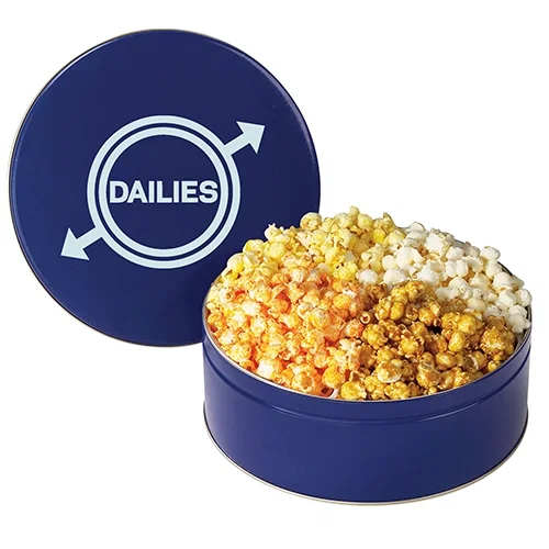 Extra Large Round 4-Way Popcorn Sampler — view 8