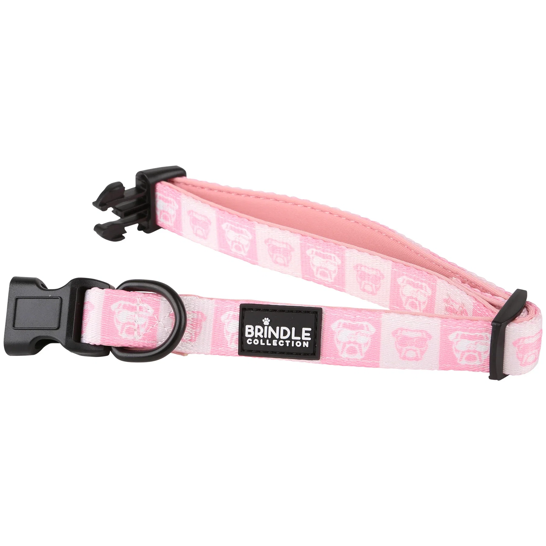 Dog Collar With Neoprene Backing Extra Small — view 2