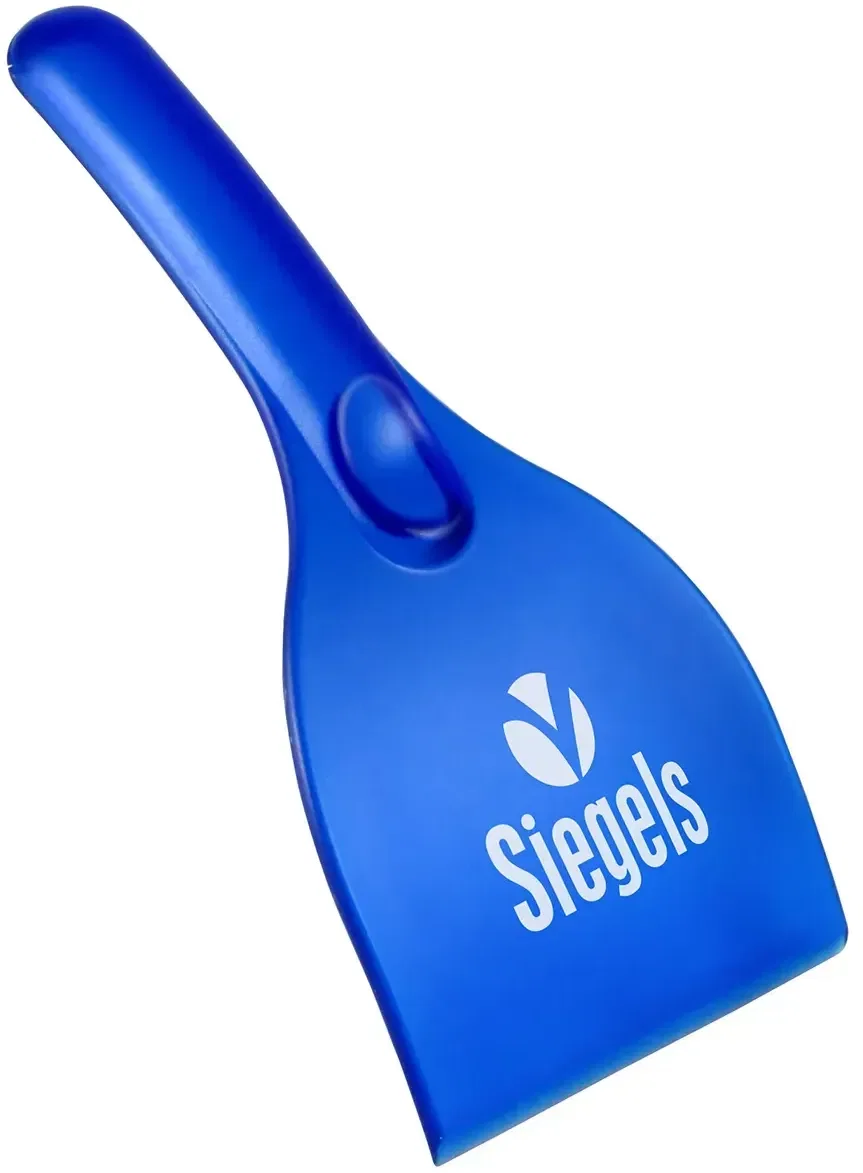 Extra-Wide Break The Ice custom ice scraper with branded logo and wide blade