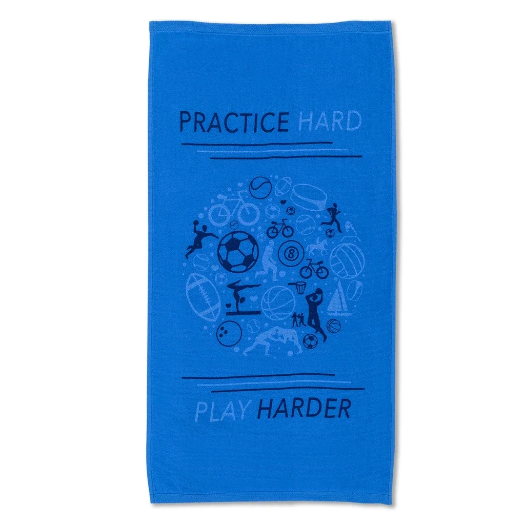 Extreme Trainer Sport Towel — Royal Blue — view 4